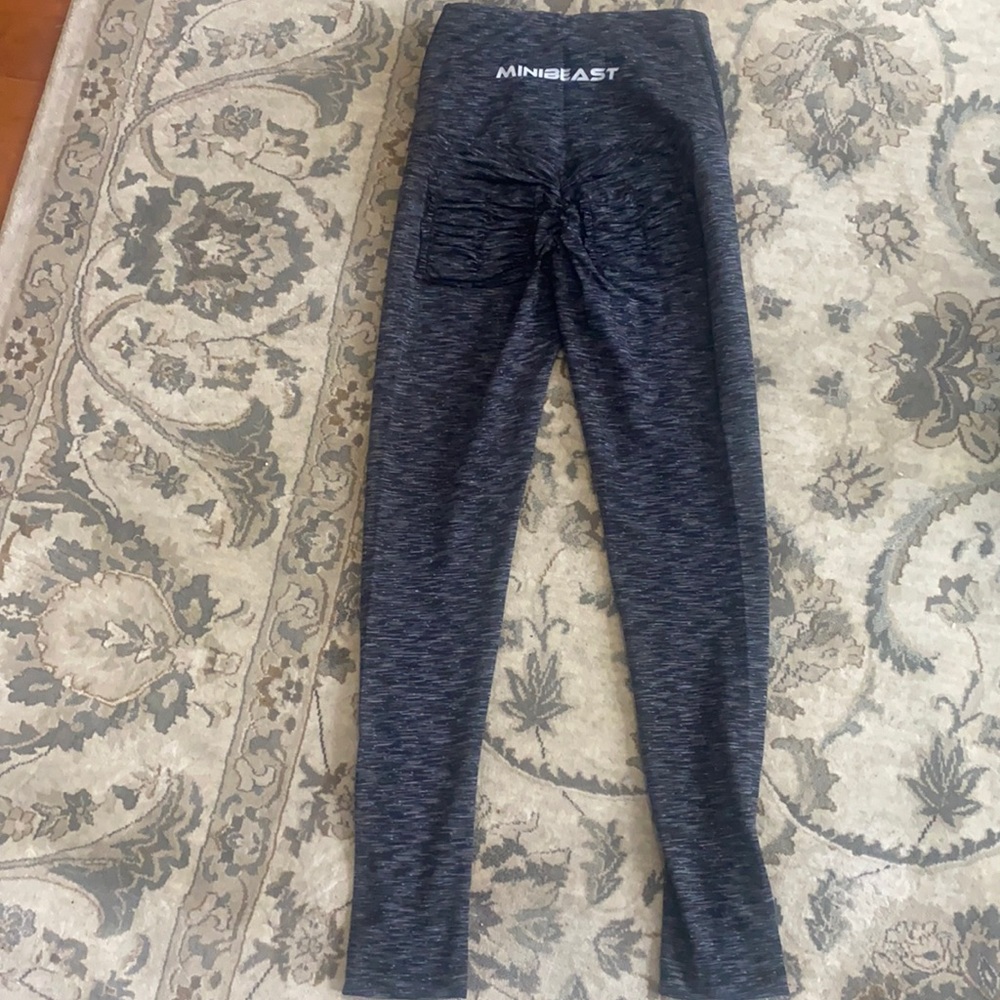 Mini Beast High Waisted Scrunch Bottom Leggings